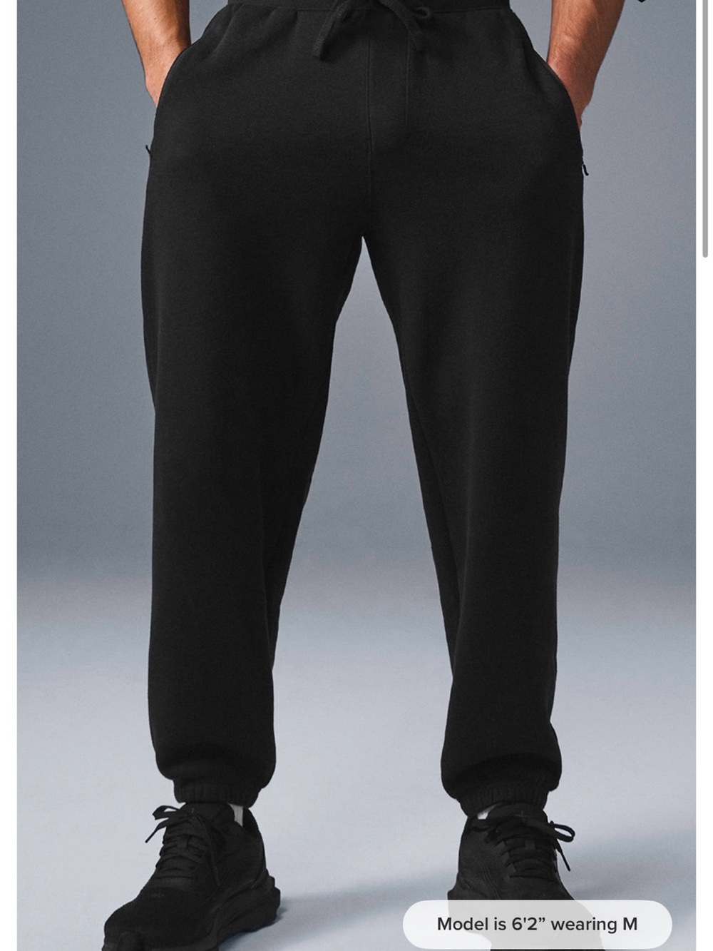 ALO Yoga Men's Triumph Restore Sweatpant - Black